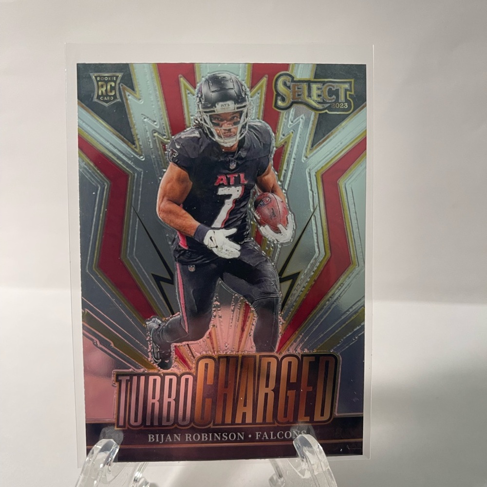 2023 Panini Select Turbo Charged Bijan Robinson